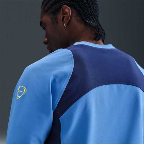 Nike Мъжки Пуловер Обло Деколте Tottenham Hotspur T90 Crew Sweater Mens Nike Мъжки Пуловер Обло Деколте Tottenham Hotspur T90 Crew Sweater Mens