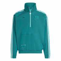 Adidas Мъжко Яке С Цип Liverpool Icons Half Zip Jacket Mens  