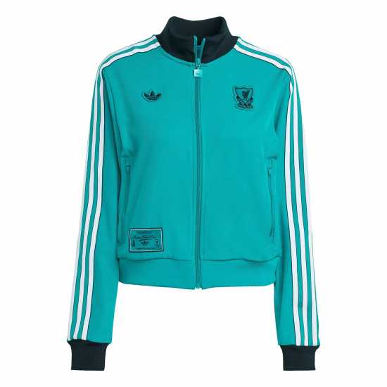 Adidas Liverpool Icons Tracksuit Top Womens Adidas Liverpool Icons Tracksuit Top Womens