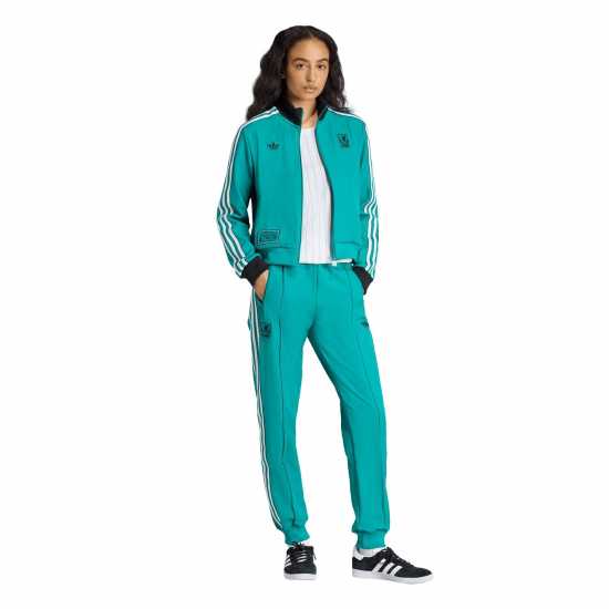 Adidas Liverpool Icons Tracksuit Top Womens Adidas Liverpool Icons Tracksuit Top Womens