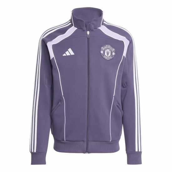 Футболни тренировъчни якета Adidas Мъжко Спортно Горнище Manchester United Ubp Doubleknit Tracksuit Top Mens Adidas Мъжко Спортно Горнище Manchester United Ubp Doubleknit Tracksuit Top Mens Футболни тренировъчни якета