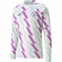 Puma Manchester City Pre Match Sweatshirt Adults  Мъжки горнища на анцуг