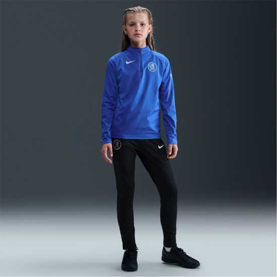Nike Chelsea Strike Tracksuit Bottoms 2025 2026 Juniors  Детски долнища за бягане