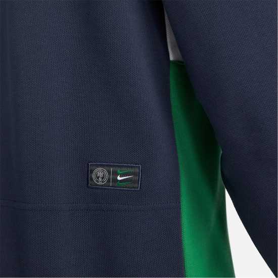 Nike Мъжка Блуза С Яка Nigeria Long Sleeve Polo Top Mens  Мъжки ризи