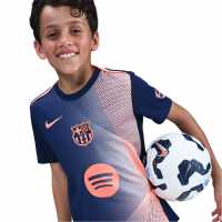 Nike Barcelona Third Pre Match Shirt 2025 2026 Juniors Nike Barcelona Third Pre Match Shirt 2025 2026 Juniors