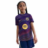 Nike Barcelona Home Pre Match Shirt 2025 2026 Juniors  Детски тениски и фланелки