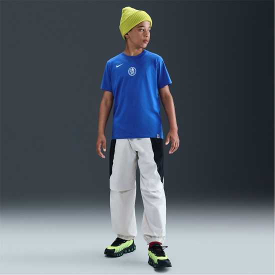 Детски тениски и фланелки Nike Chelsea T90 Remix T-Shirt Juniors Nike Chelsea T90 Remix T-Shirt Juniors Детски тениски и фланелки