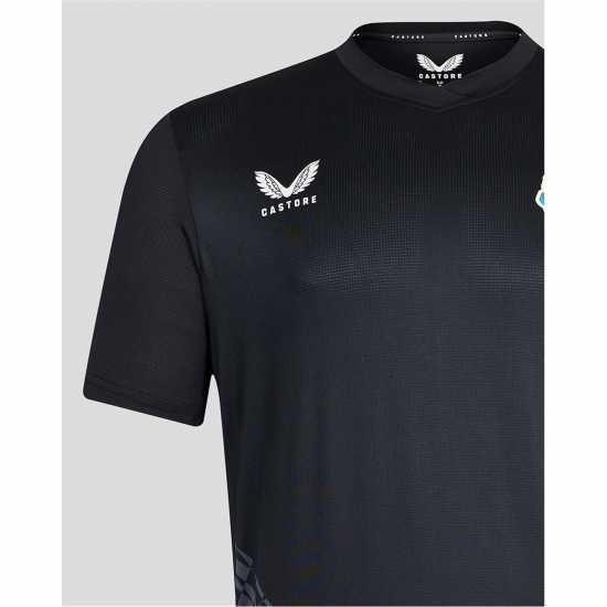 Тениска Castore Newcastle United Pre Match T Shirt 2023 2024 Junior Black/White Детски тениски и фланелки