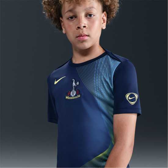 Nike Tottenham Hotspur Third Pre-Match Shirt 2025 2026 Juniors  Детски тениски и фланелки