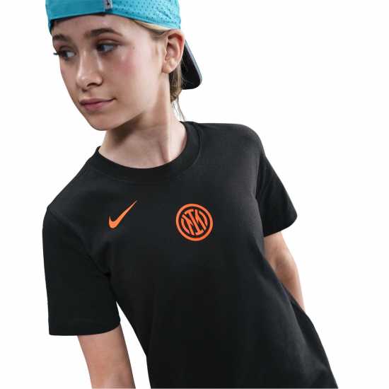Детски тениски и фланелки Nike Inter Milan T90 Remix T-Shirt Juniors Nike Inter Milan T90 Remix T-Shirt Juniors Детски тениски и фланелки