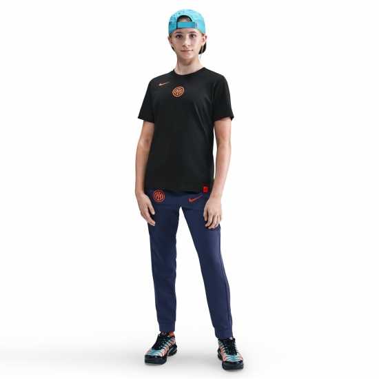 Детски тениски и фланелки Nike Inter Milan T90 Remix T-Shirt Juniors Nike Inter Milan T90 Remix T-Shirt Juniors Детски тениски и фланелки