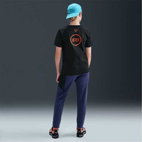 Детски тениски и фланелки Nike Inter Milan T90 Remix T-Shirt Juniors Nike Inter Milan T90 Remix T-Shirt Juniors Детски тениски и фланелки
