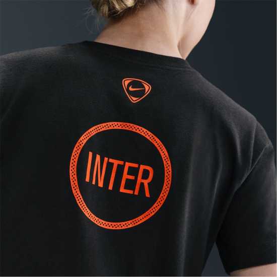 Детски тениски и фланелки Nike Inter Milan T90 Remix T-Shirt Juniors Nike Inter Milan T90 Remix T-Shirt Juniors Детски тениски и фланелки