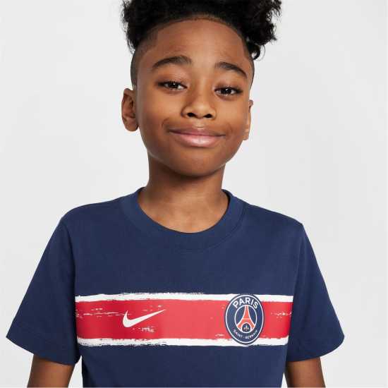 Детски тениски и фланелки Nike Psg B Heritage Jn52 Nike Psg B Heritage Jn52 Детски тениски и фланелки