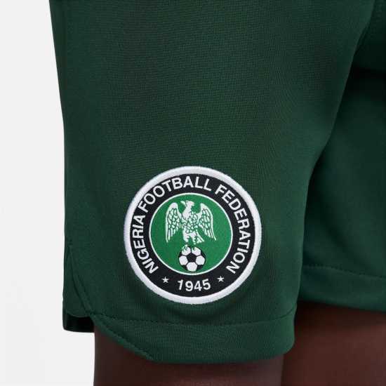 Nike Nigeria Home Match Shorts 2022 Juniors Green Детски къси панталони