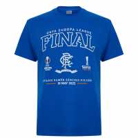 Castore Rangers Europa League Final T-Shirt  