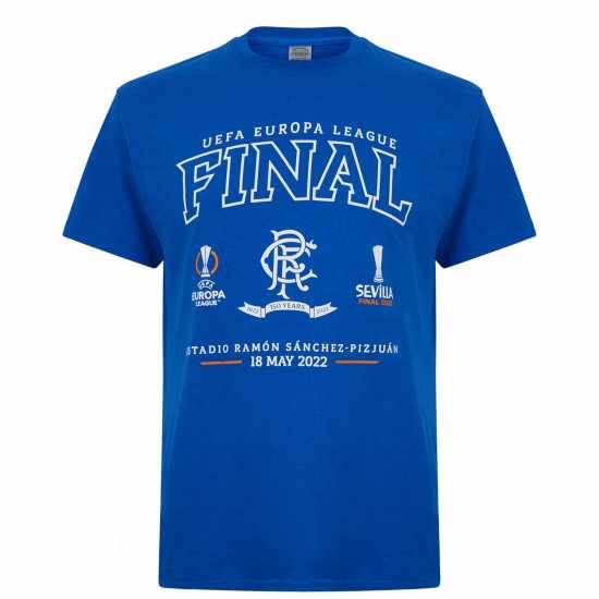 Castore Rangers Europa League Final T-Shirt Castore Rangers Europa League Final T-Shirt