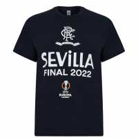 Castore Rangers Sevilla Final T-Shirt  