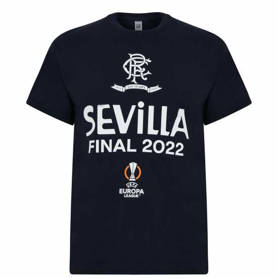Castore Rangers Sevilla Final T-Shirt Castore Rangers Sevilla Final T-Shirt