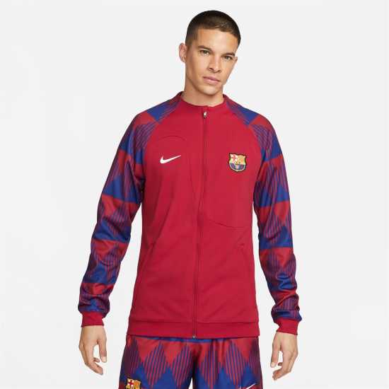 Nike Barcelona Anthem Jacket 2023 2024 Adults  - Футболни тренировъчни якета
