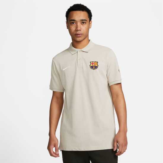 Nike Блуза С Яка Barcelona Polo Shirt 2023 2024 Adults  - Мъжки тениски с яка