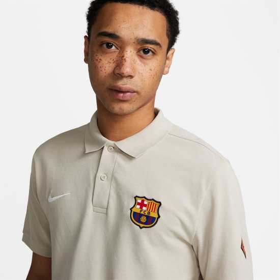 Nike Блуза С Яка Barcelona Polo Shirt 2023 2024 Adults  Мъжки тениски с яка