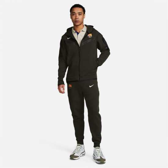 Nike Barcelona Tech Fleece Hoodie 2023 2024 Adults  - Мъжки суитчъри и блузи с качулки