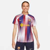 Nike Домакинска Футболна Фланелка Barcelona Pre Match Home Shirt 2023 2024 Womens  Дамски тениски и фланелки