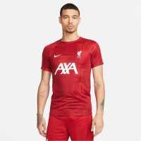 Nike Liverpool Home Pre-Match 2023 2024 Top Adults
