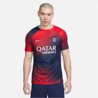 Nike Домакинска Футболна Фланелка Paris Saint Germain Pre Match Home Shirt 2023 2024 Adults  Мъжки ризи