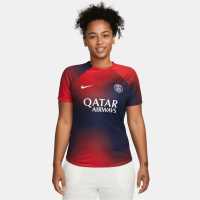 Nike Домакинска Футболна Фланелка Paris Saint Germain Pre Match Home Shirt 2023 2024 Womens