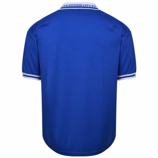 Футболни тренировъчни горнища Домакинска Футболна Фланелка Score Draw Leicester City Home Shirt 2000 Adults Домакинска Футболна Фланелка Score Draw Leicester City Home Shirt 2000 Adults Футболни тренировъчни горнища
