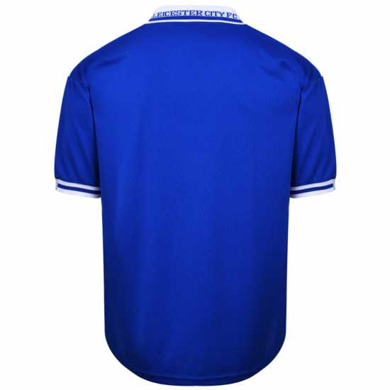 Футболни тренировъчни горнища Домакинска Футболна Фланелка Score Draw Leicester City Home Shirt 2000 Adults Домакинска Футболна Фланелка Score Draw Leicester City Home Shirt 2000 Adults Футболни тренировъчни горнища