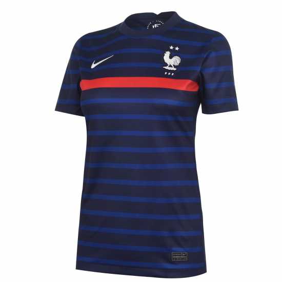 Nike Домакинска Футболна Фланелка France Home Shirt 2020 Ladies