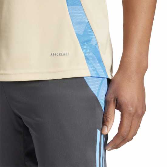 Adidas Argentina Tiro 24 Competition Training Shirt Adults Beige Мъжки ризи