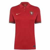Nike Домакинска Футболна Фланелка Portugal Home Shirt 2020 Ladies  Дамски тениски с яка