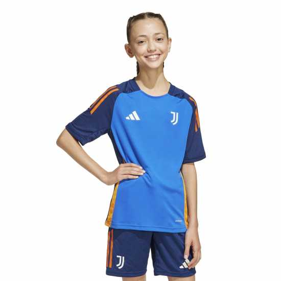 Детски тениски и фланелки Adidas Juventus Training Shirt 2024 2025 Juniors Adidas Juventus Training Shirt 2024 2025 Juniors Детски тениски и фланелки