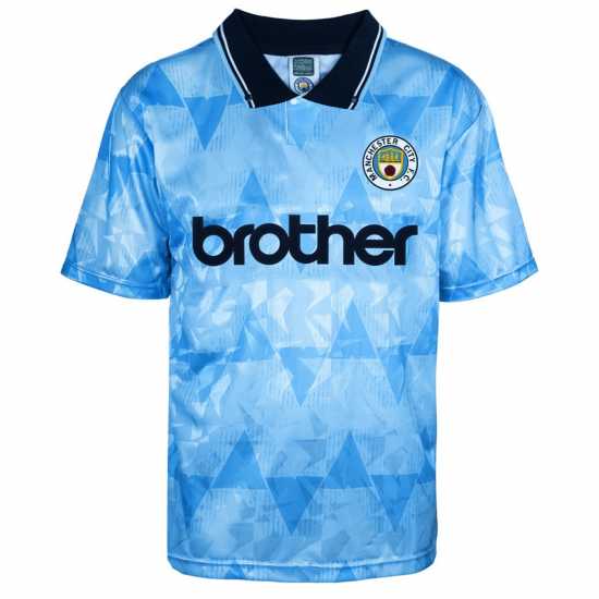 Score Draw Manchester City '89 Home Shirt Adults Score Draw Manchester City '89 Home Shirt Adults Футболни тренировъчни горнища