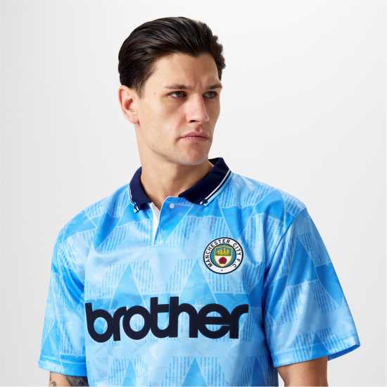 Score Draw Manchester City '89 Home Shirt Adults Score Draw Manchester City '89 Home Shirt Adults Футболни тренировъчни горнища