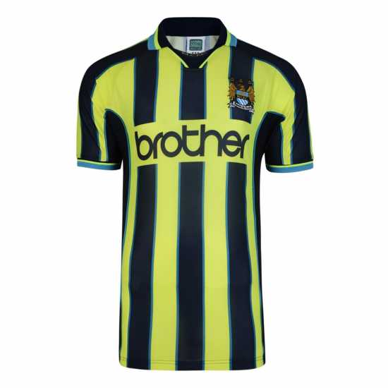 Score Draw Manchester City '99 Away Shirt Adults Score Draw Manchester City '99 Away Shirt Adults