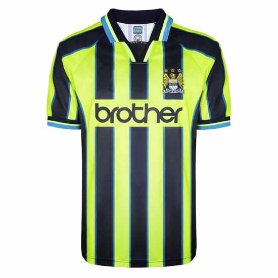 Score Draw Manchester City '99 Away Shirt Adults Score Draw Manchester City '99 Away Shirt Adults