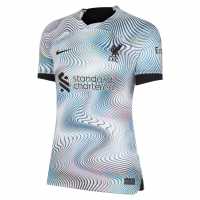 Nike Liverpool Away Shirt 2022 2023 Womens  Дамски тениски с яка