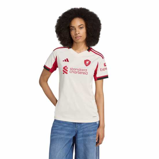 Adidas Liverpool Away Shirt 2025 2026 Womens Adidas Liverpool Away Shirt 2025 2026 Womens