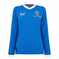 Риза С Дълъг Ръкав Rangers Fc Home Long Sleeve Shirt 2021 2022 Womens