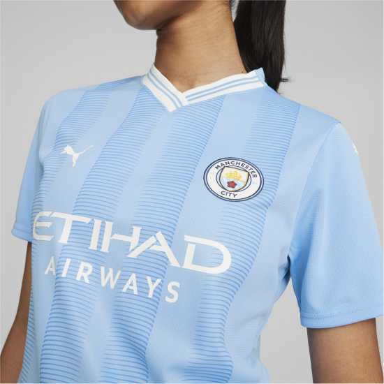 Puma Домакинска Футболна Фланелка Manchester City Home Shirt 2023 2024 Womens