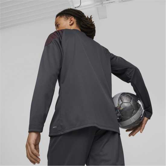 Puma Manchester City Training Quarter Zip Top 2023 2024 Adults Grey Мъжки ризи
