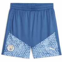 Puma Дамски Къси Шорти За Тренировка Manchester City Training Shorts 2023 2024 Adults Blue Мъжки къси панталони