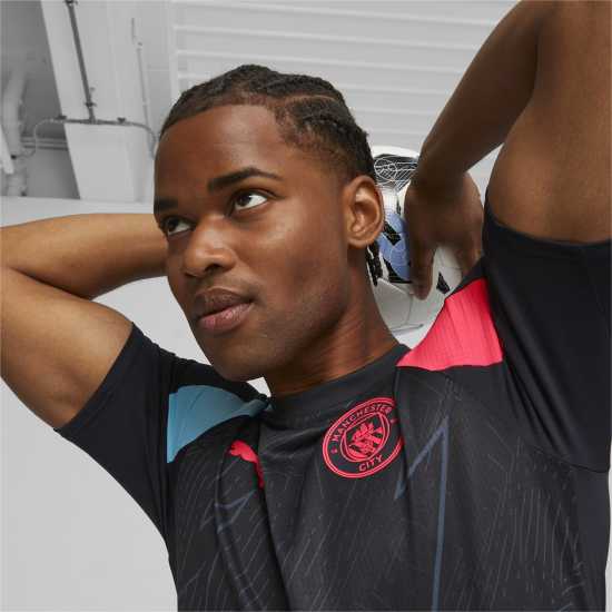 Puma Manchester City Pre Match Shirt 2023 2024 Adults Нави Син 