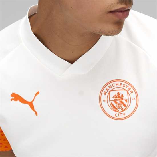 Puma Manchester City Training Shirt 2023/2024 Adults White Мъжки ризи