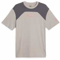 Puma Manchester City Football Culture T-Shirt 2023 2024 Adults Grey/Black Мъжки ризи